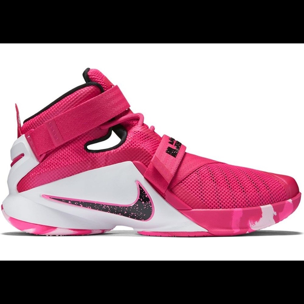 LeBron soldier 9 think pink
